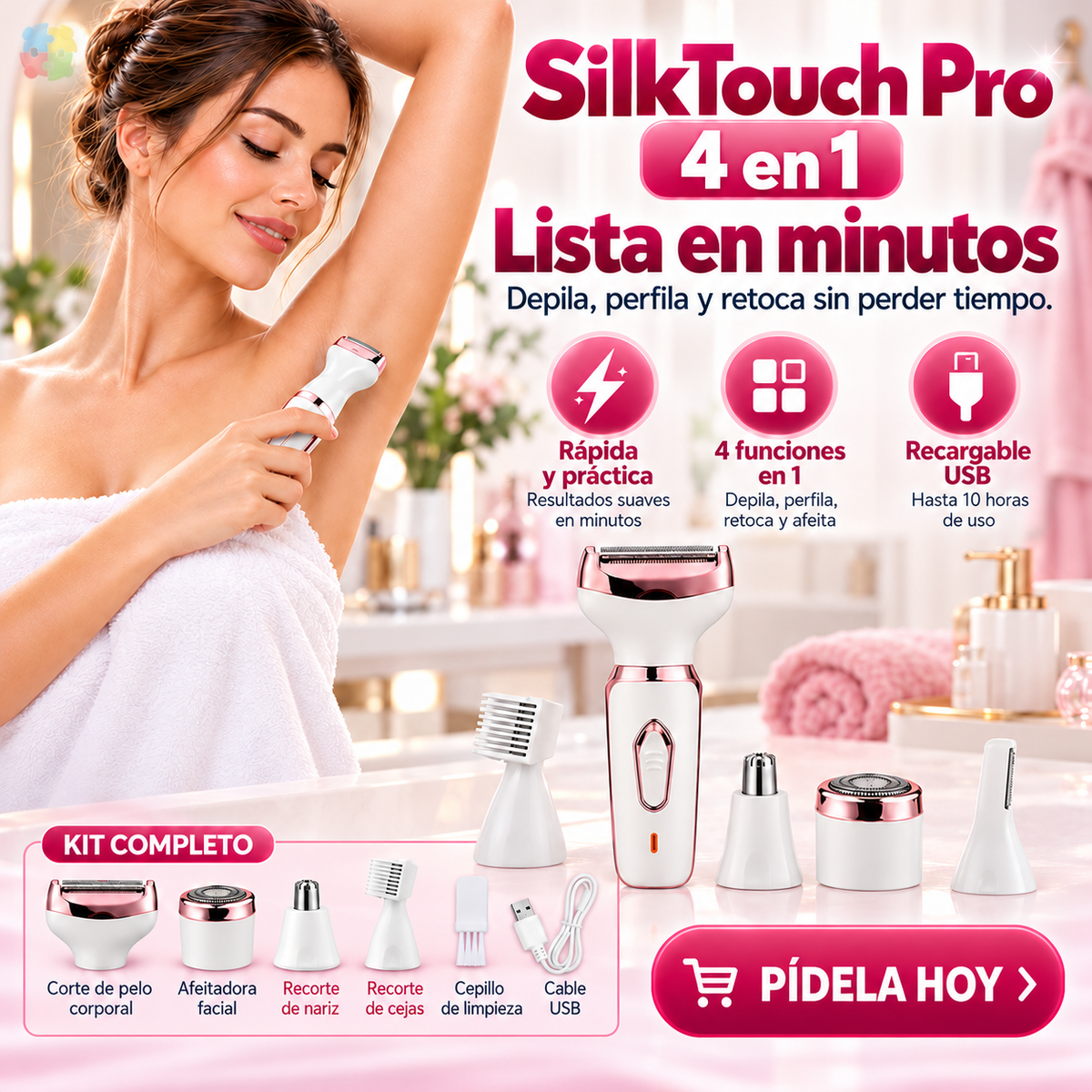 SILKTOUCH PRO 4 EN 1