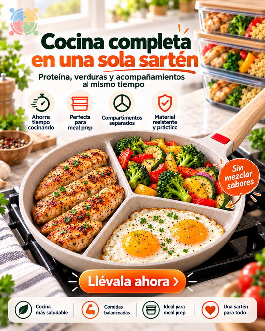 SARTEN MULTIFUNCIONAL 3 EN 1