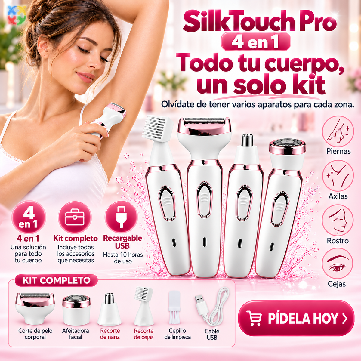 SILKTOUCH PRO 4 EN 1